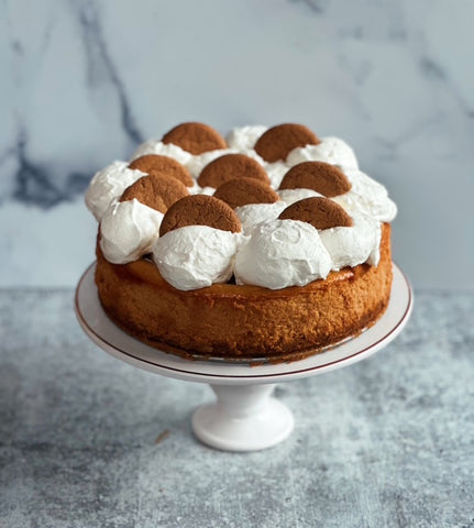 Pumpkin Gingersnap Cheesecake 10"