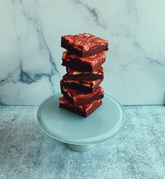 Red Velvet Cheesecake Bars HALF DOZEN