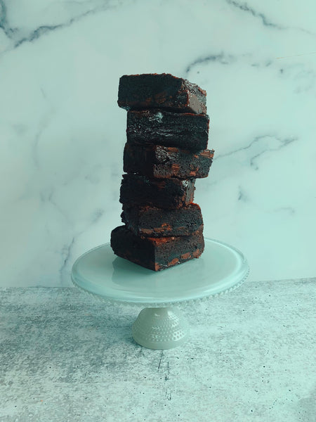 Bourbon Caramel Brownies - Half Dozen