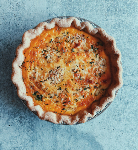 Ricotta Herb Quiche